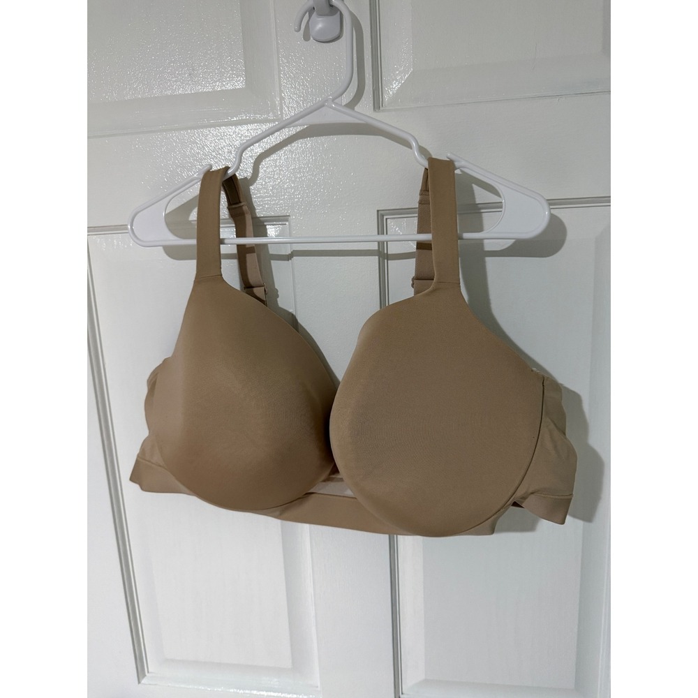 Cacique T-Shirt Bra 46DDD Beige Full Coverage Comfort Underwire Adjustable